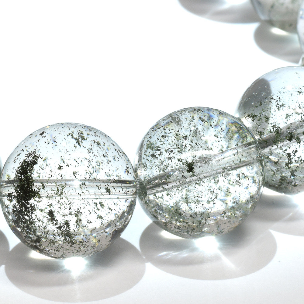 グリーンガーデンクォーツ ブレスレット 14-14.5mm #RC218