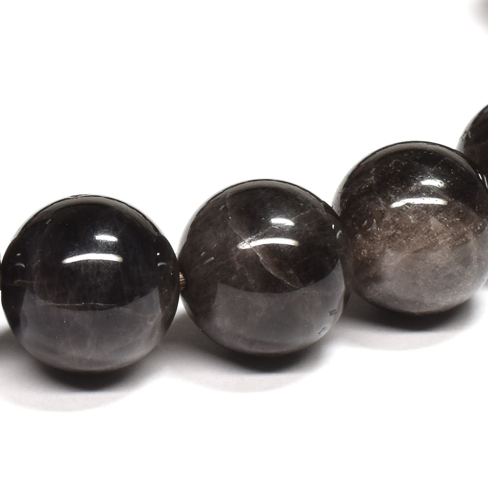 山梨県黒平産 黒水晶 ブレスレット 10mm #RC265
