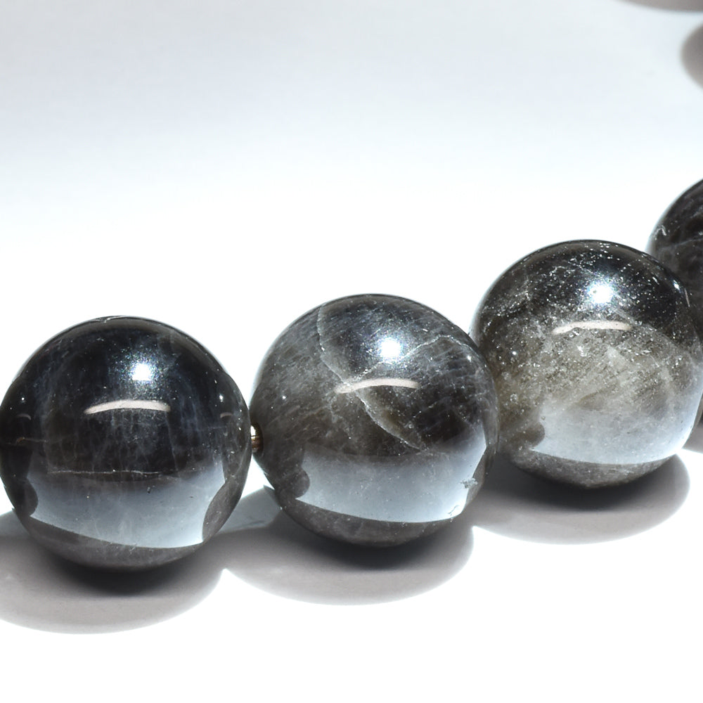 山梨県黒平産 黒水晶 ブレスレット 10mm #RC265