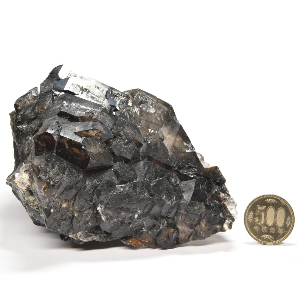 モリオン ジャカレーエレスチャルクォーツ 原石 140x110x80.5mm #RD086