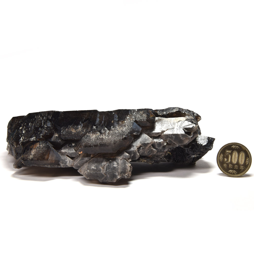 モリオン ジャカレーエレスチャルクォーツ 原石 170x90x44mm #RD087