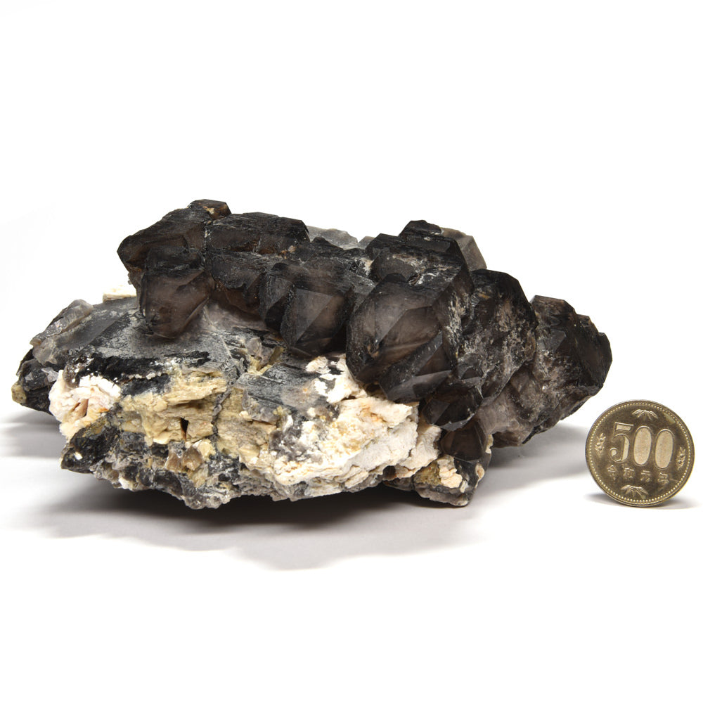 モリオン ジャカレーエレスチャルクォーツ 原石 160.5x120.5x70mm #RD088