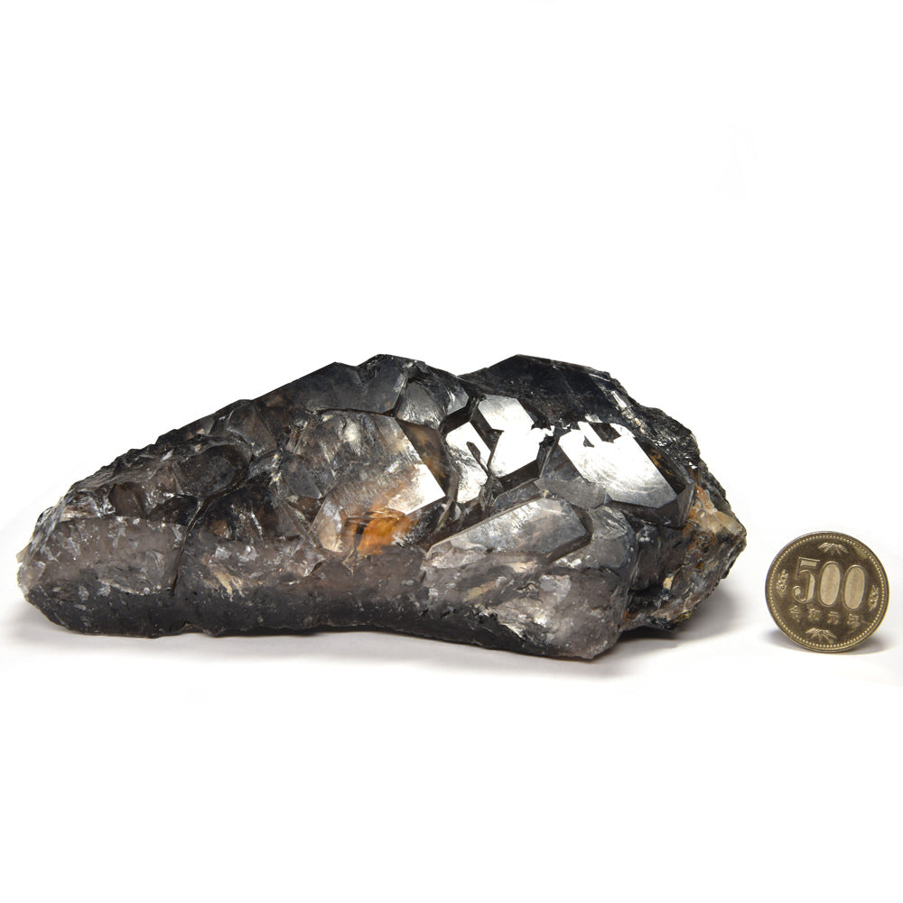 モリオン ジャカレーエレスチャルクォーツ 原石 160.5x100x56.6mm #RD089