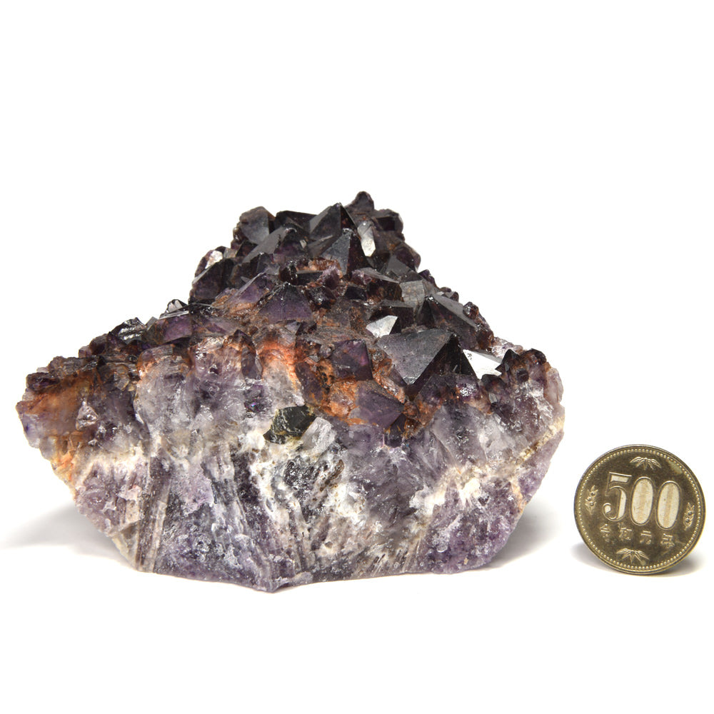 マハラシュトラ産 ブラックアメジスト 原石 110x100x510.5mm #RD096