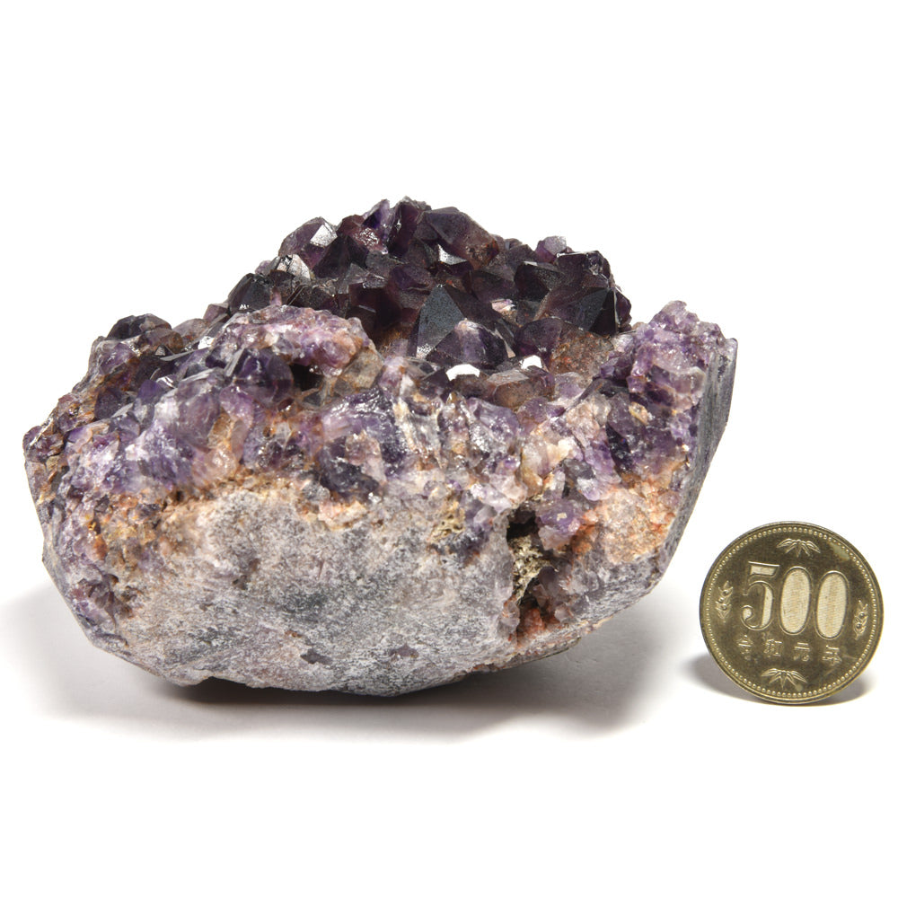 マハラシュトラ産 ブラックアメジスト 原石 110.5x80.5x64mm #RD097