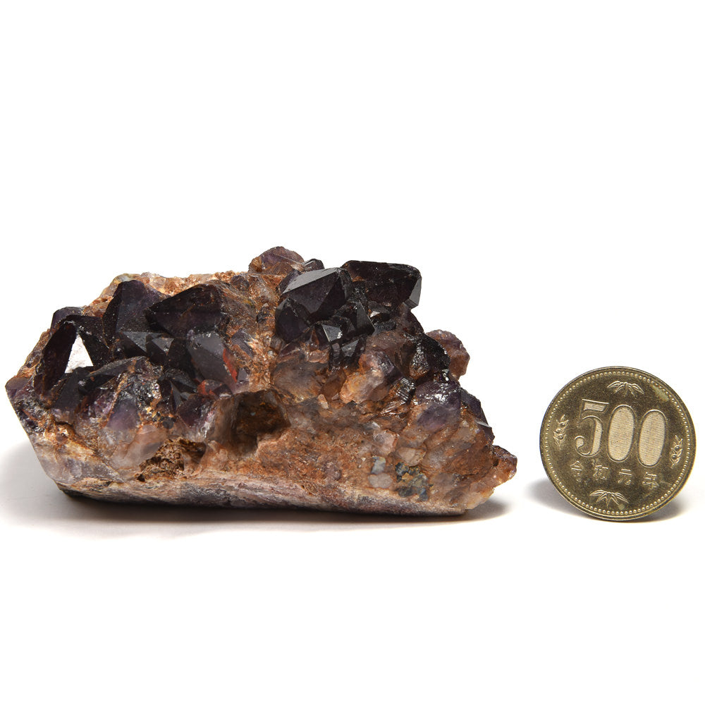 マハラシュトラ産 ブラックアメジスト 原石 80.5x57x46mm #RD098