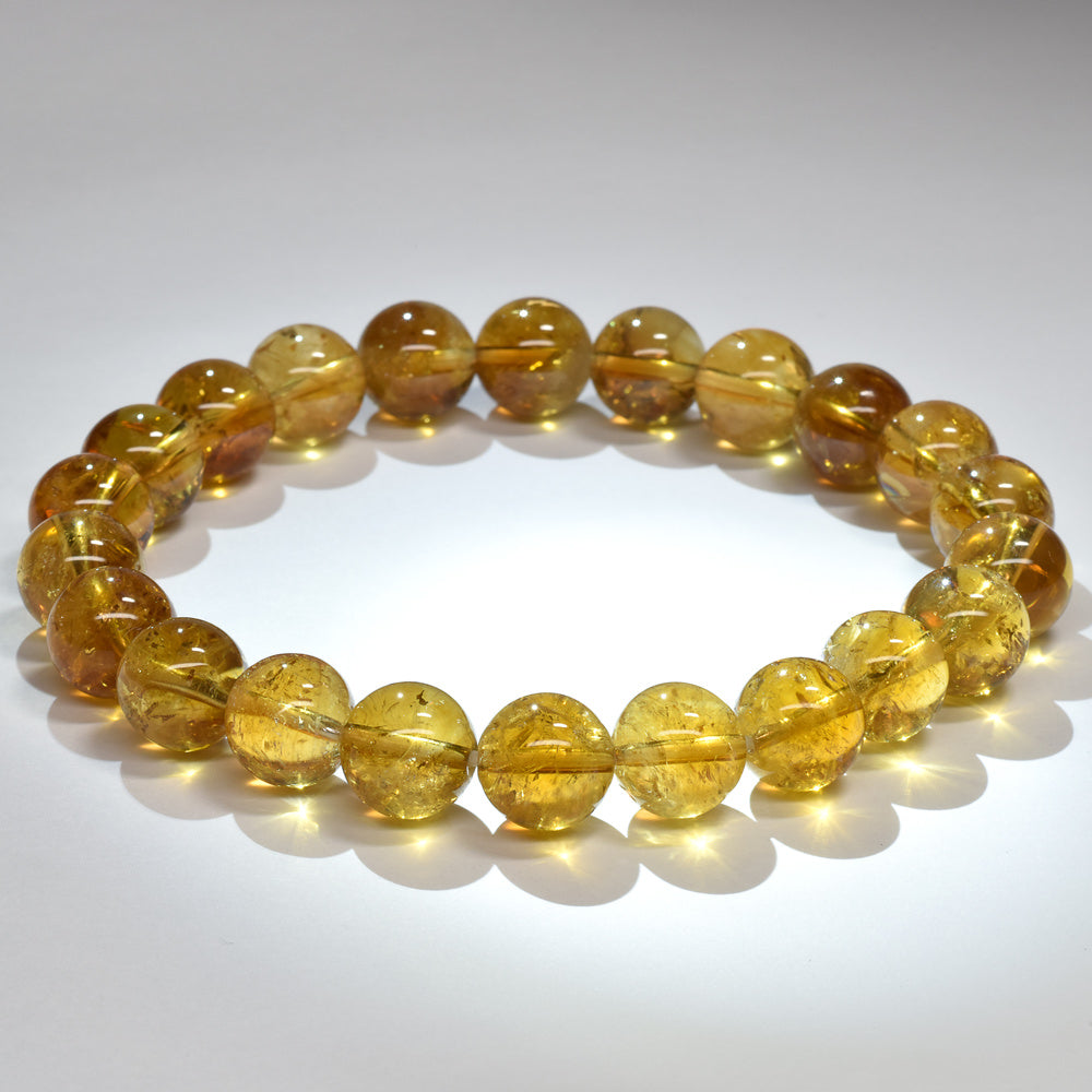 シトリン ブレスレット 10mm #RD133