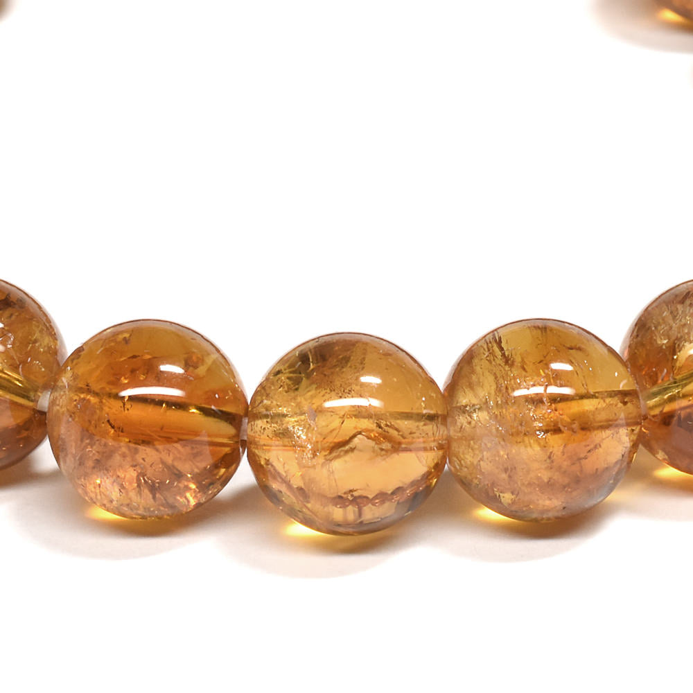 シトリン ブレスレット 10mm #RD134
