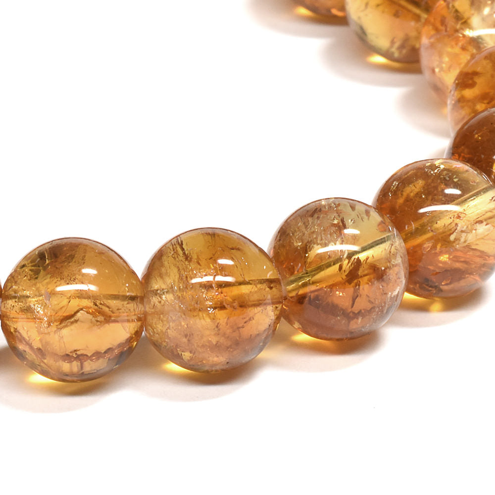 シトリン ブレスレット 10mm #RD134