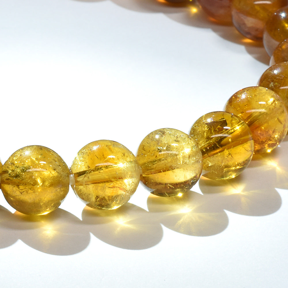 シトリン ブレスレット 8mm #RD142