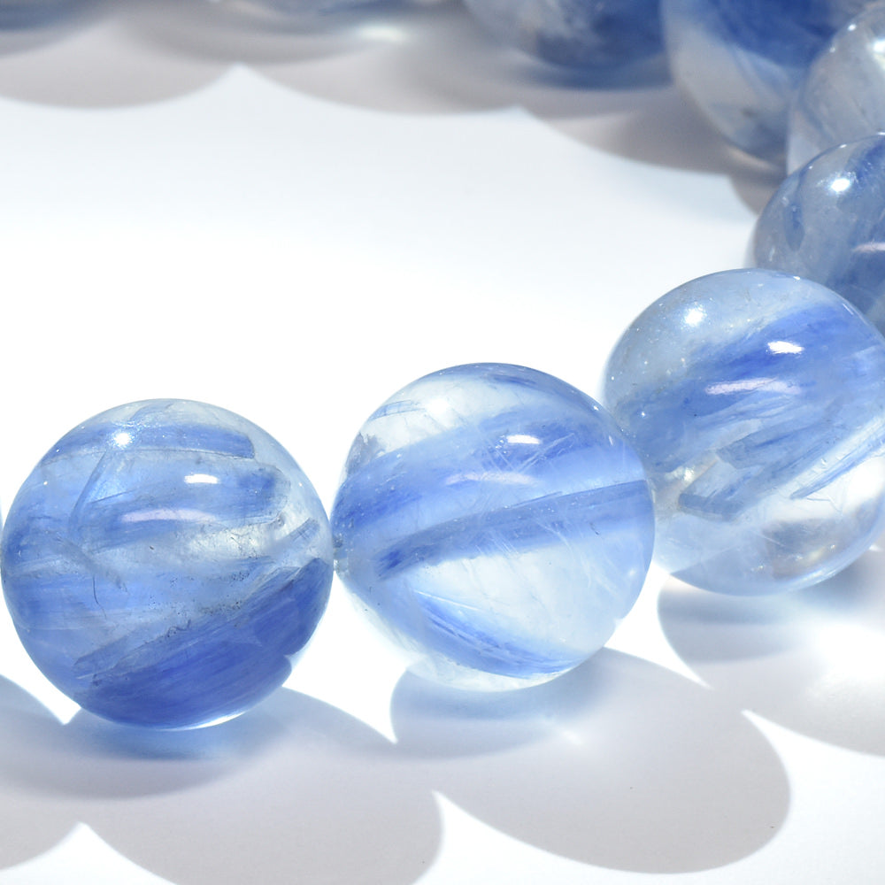 カイヤナイトクォーツ ブレスレット 14.5mm #RD151