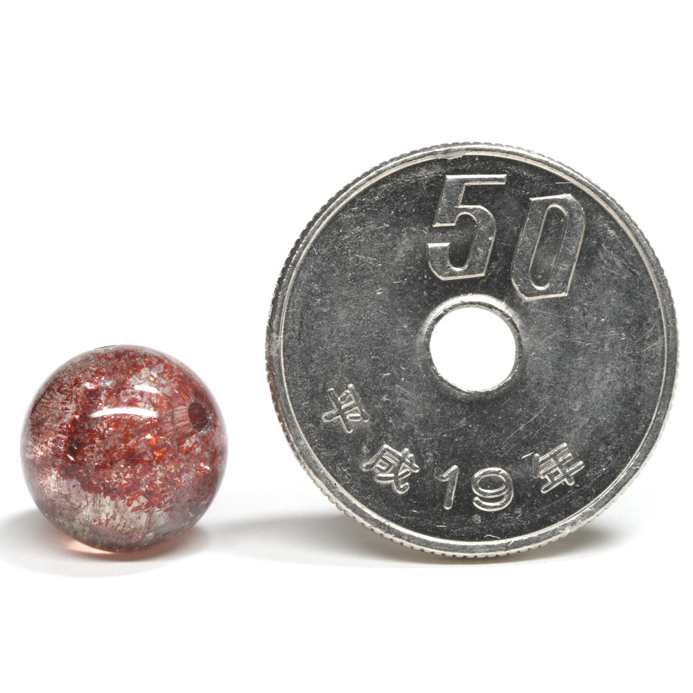 ファイアークォーツ ビーズ 10.5mm #RD162