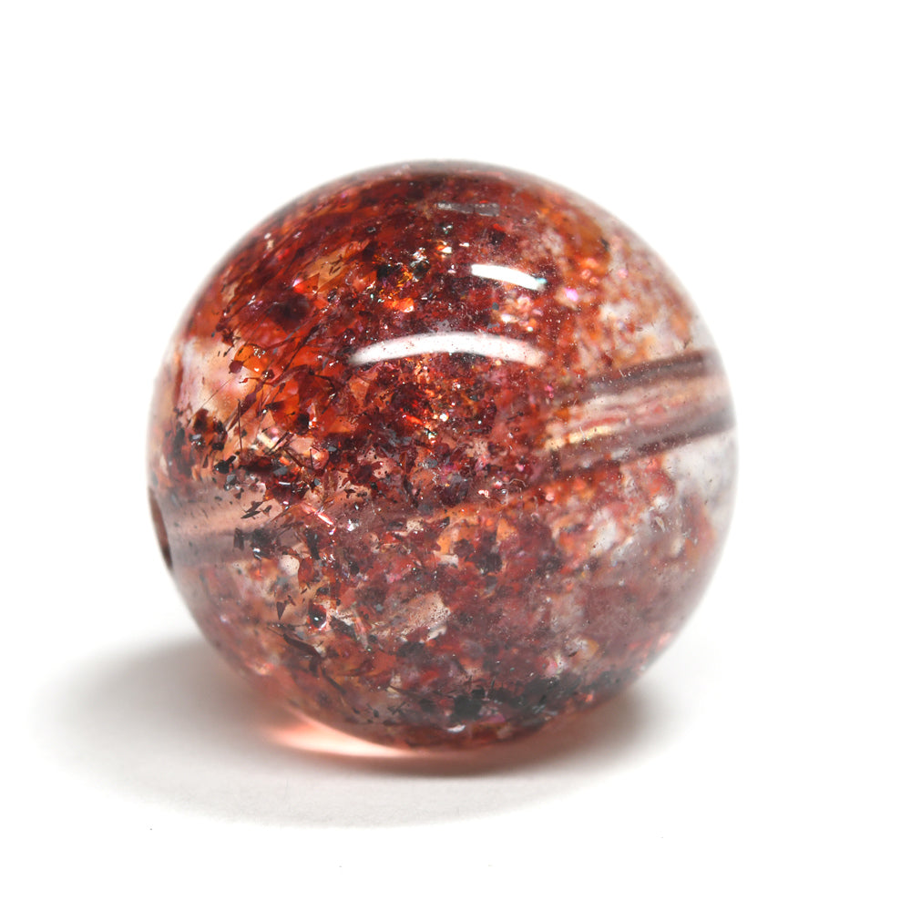 ファイアークォーツ ビーズ 10.3mm #RD164