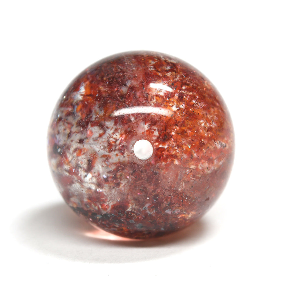 ファイアークォーツ ビーズ 10.3mm #RD164