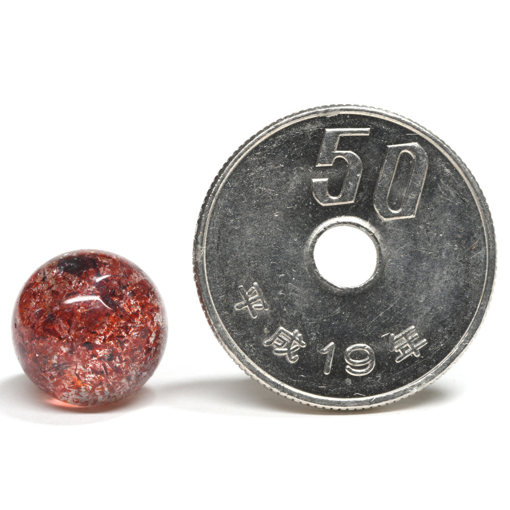 ファイアークォーツ ビーズ 10.8mm #RD165