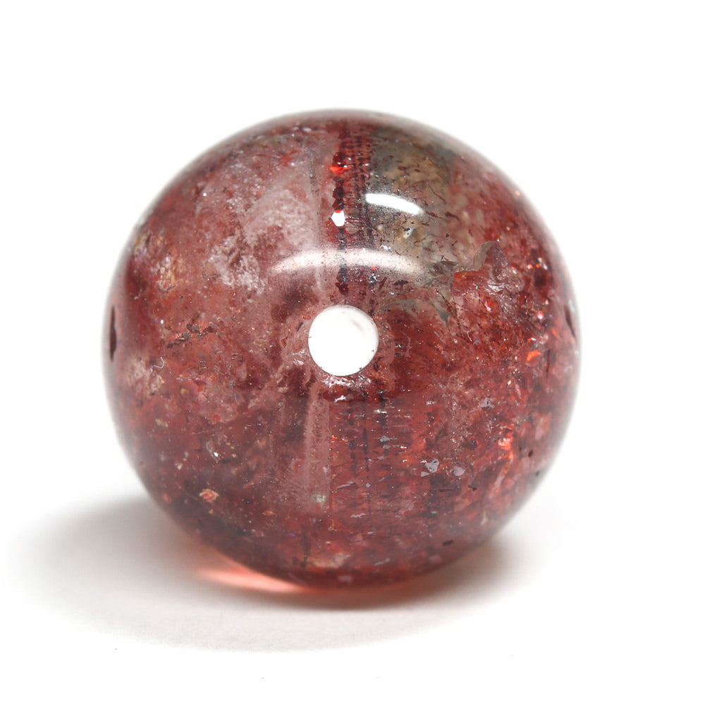 ファイアークォーツ ビーズ 10.8mm #RD165