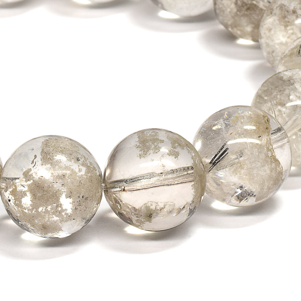 ホワイトガーデンクォーツ ブレスレット 12.5mm #RD253