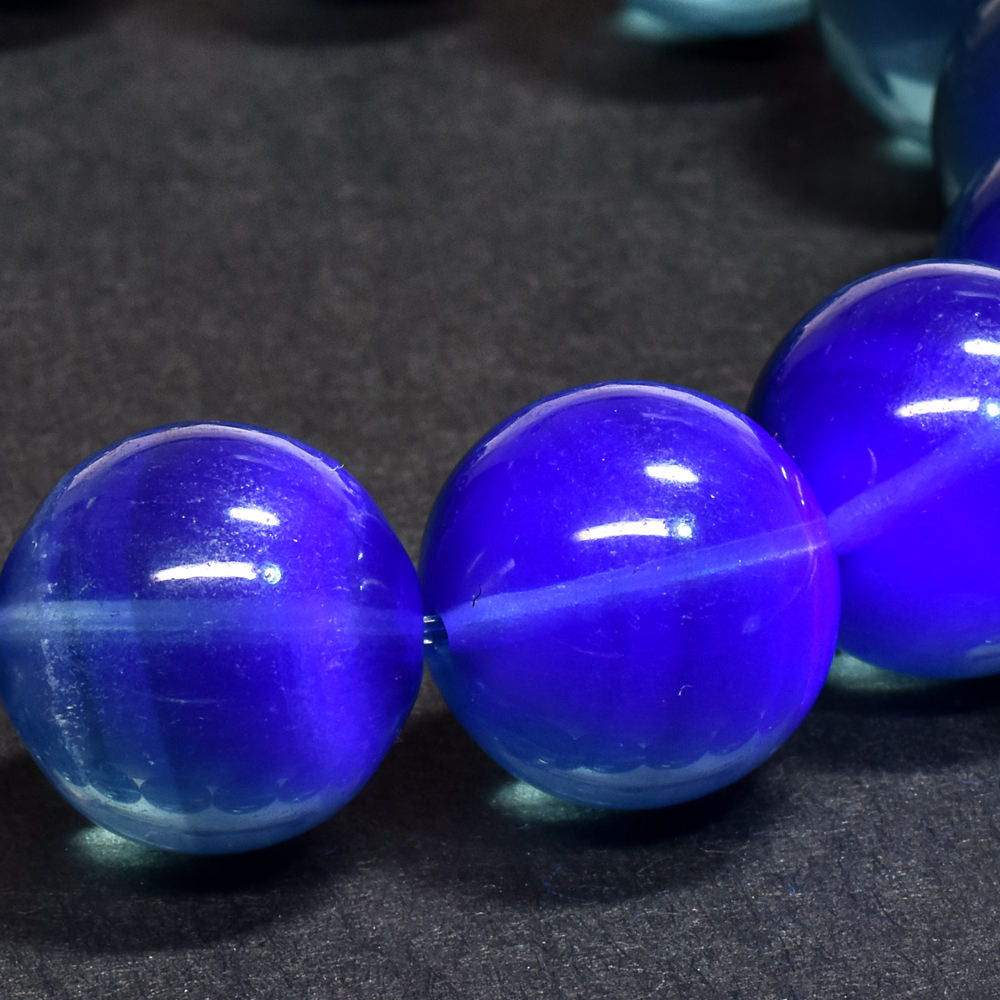 ブルーグリーンフローライト ブレスレット 14mm #RD258