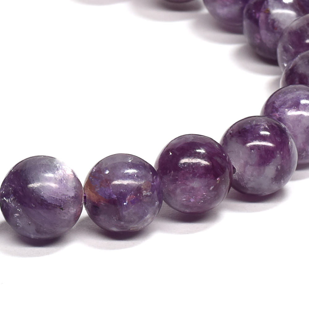 レピドライトシリカ ブレスレット 8.5mm #RD284