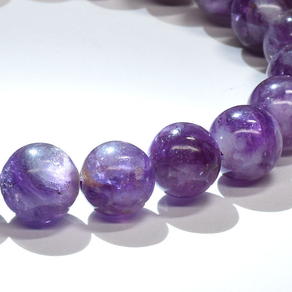 レピドライトシリカ ブレスレット 8.5mm #RD284