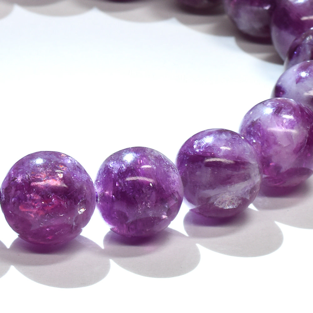 レピドライトシリカ ブレスレット 9.5-10mm #RD285