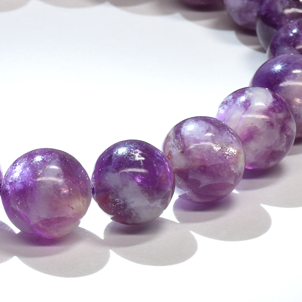 レピドライトシリカ ブレスレット 9.5mm #RD286