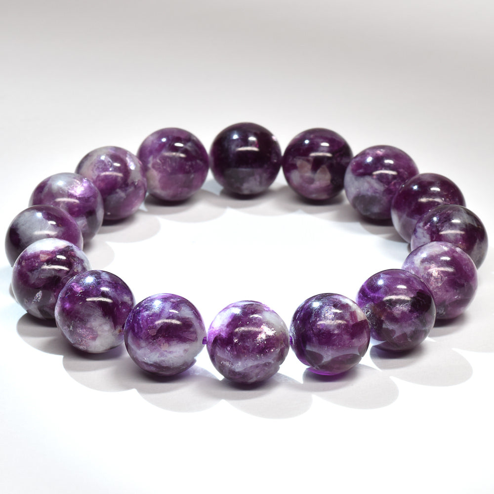 レピドライトシリカ ブレスレット 13mm #RD287