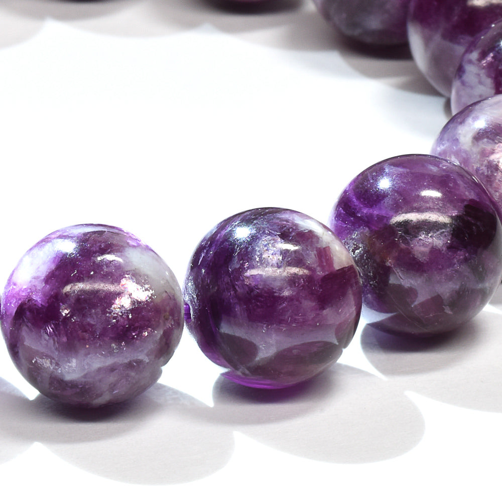 レピドライトシリカ ブレスレット 13mm #RD287