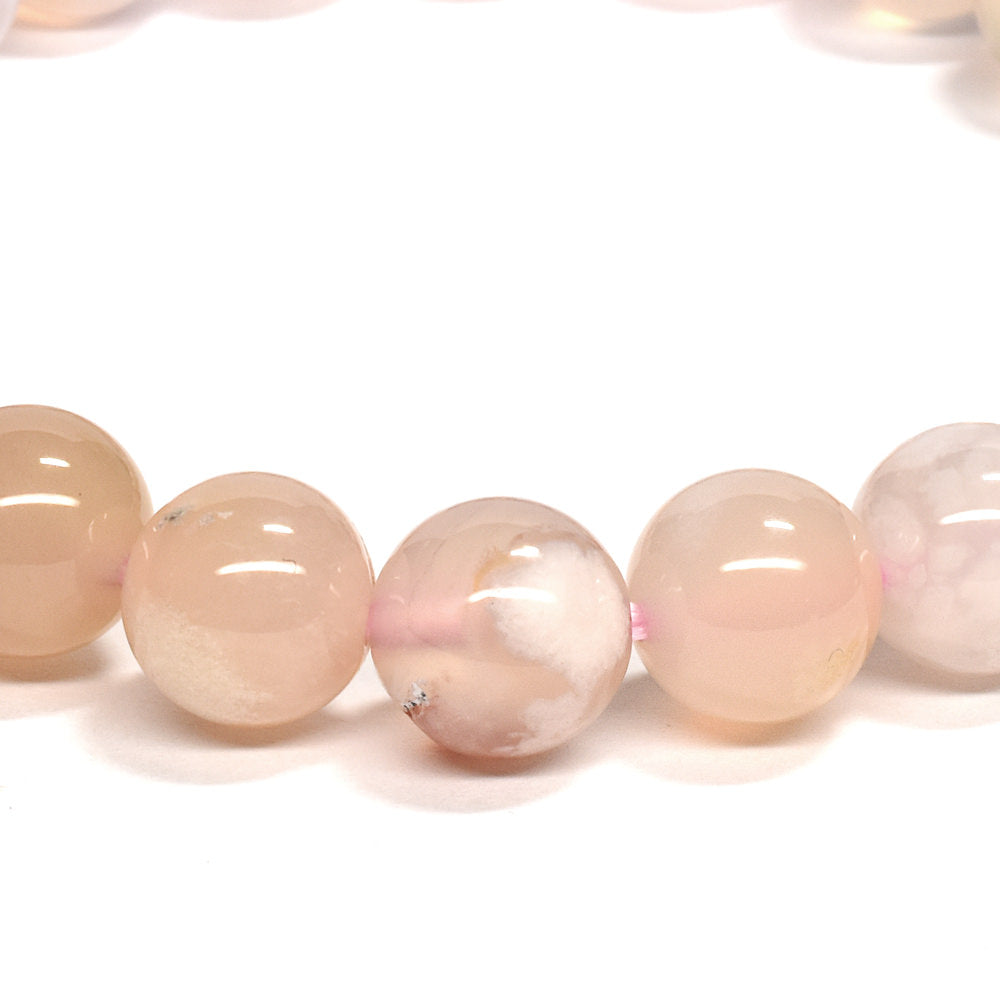 サクラアゲート ブレスレット 8.5mm #RD288