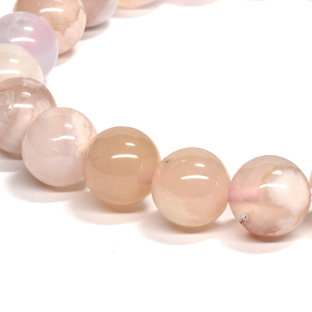 サクラアゲート ブレスレット 8.5mm #RD288