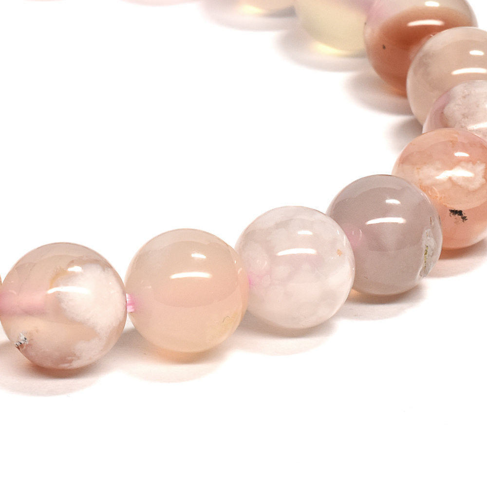 サクラアゲート ブレスレット 8.5mm #RD288