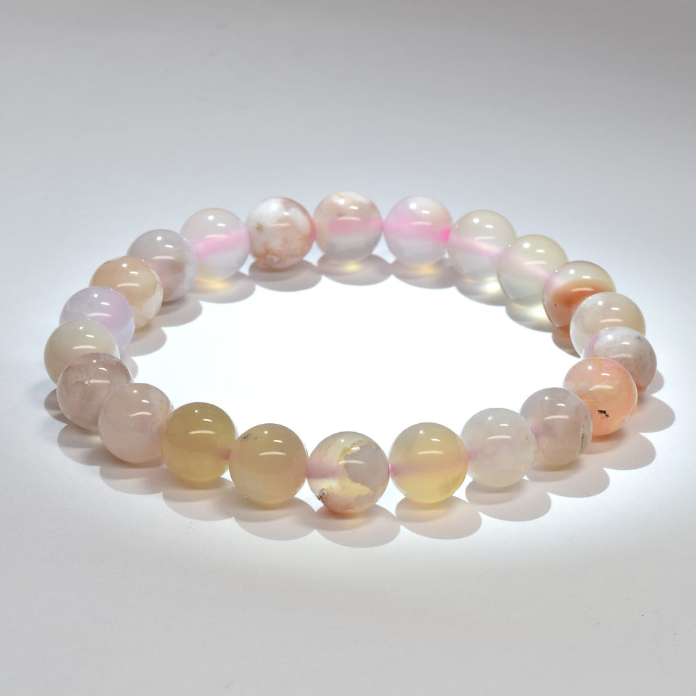 サクラアゲート ブレスレット 8.5mm #RD288