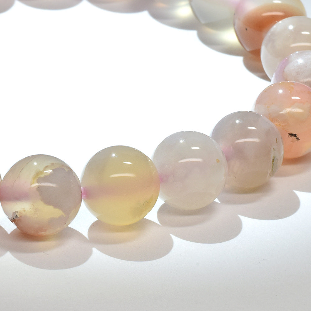 サクラアゲート ブレスレット 8.5mm #RD288