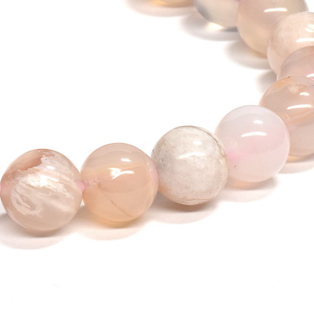 サクラアゲート ブレスレット 8.5mm #RD289