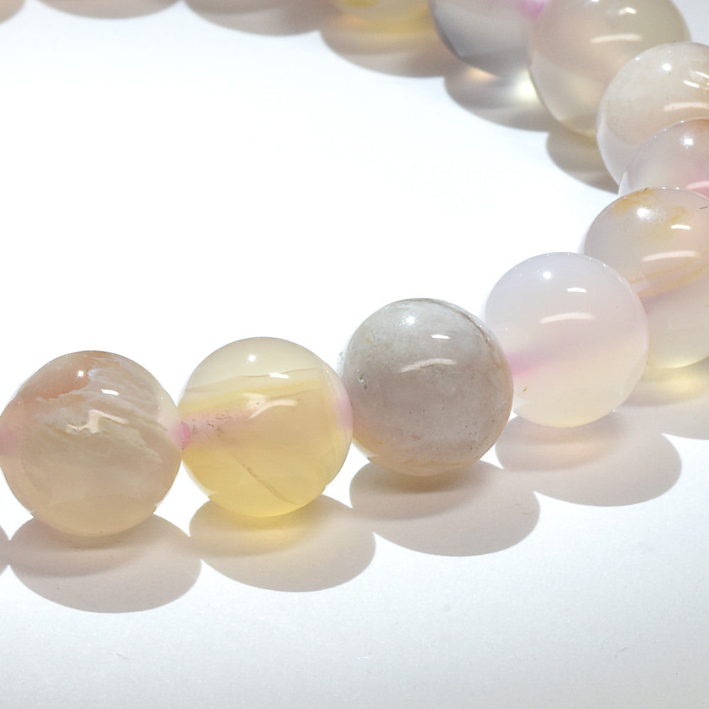サクラアゲート ブレスレット 8.5mm #RD289