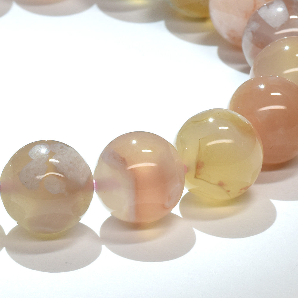 サクラアゲート ブレスレット 10.5mm #RD290