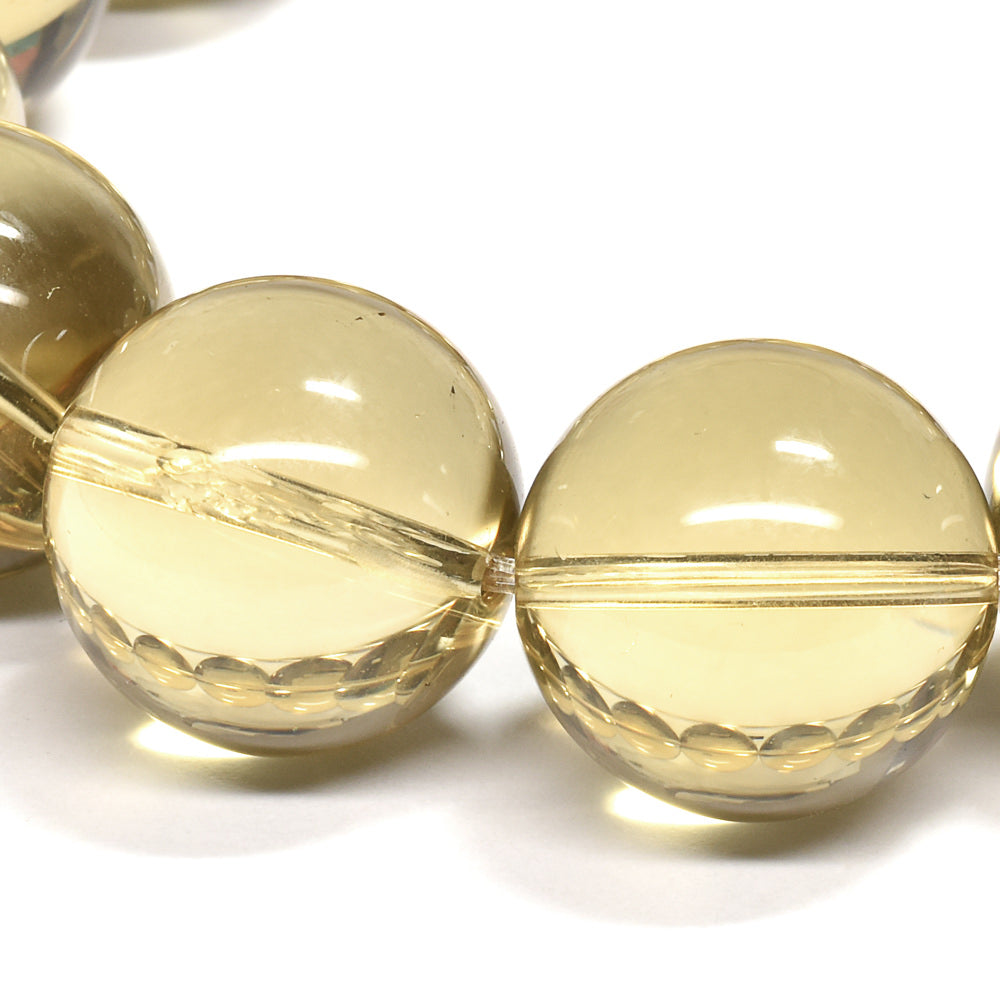 【期間限定販売】非加熱シトリン ブレスレット 16.5mm #RD500