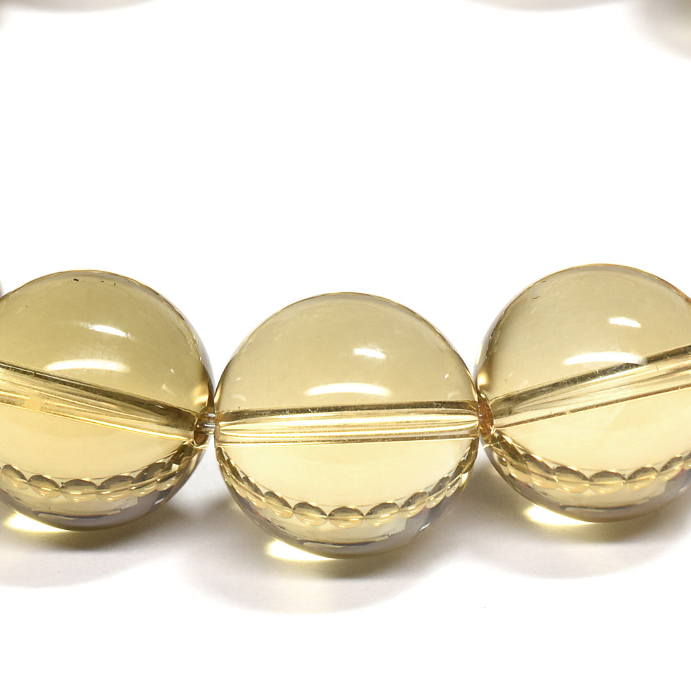 【期間限定販売】非加熱シトリン ブレスレット 13mm #RD506