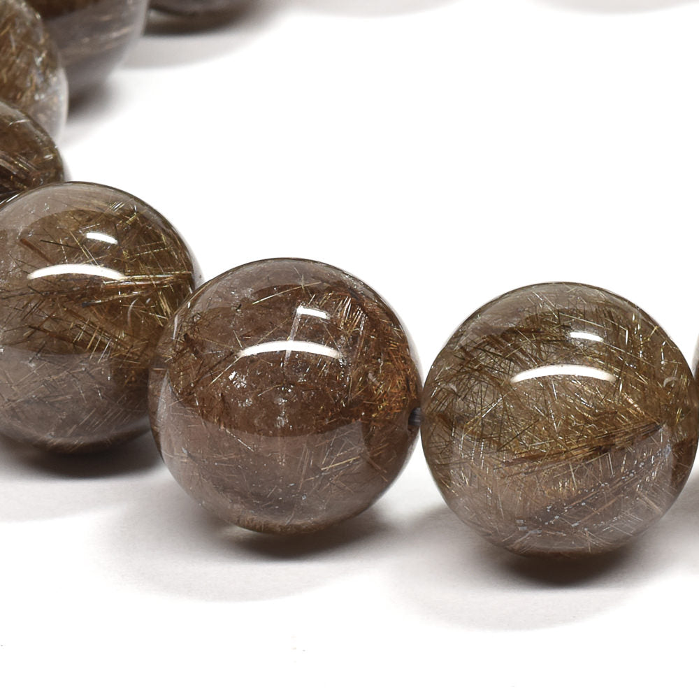 シルバールチルクォーツ ブレスレット 14.5mm #RE464
