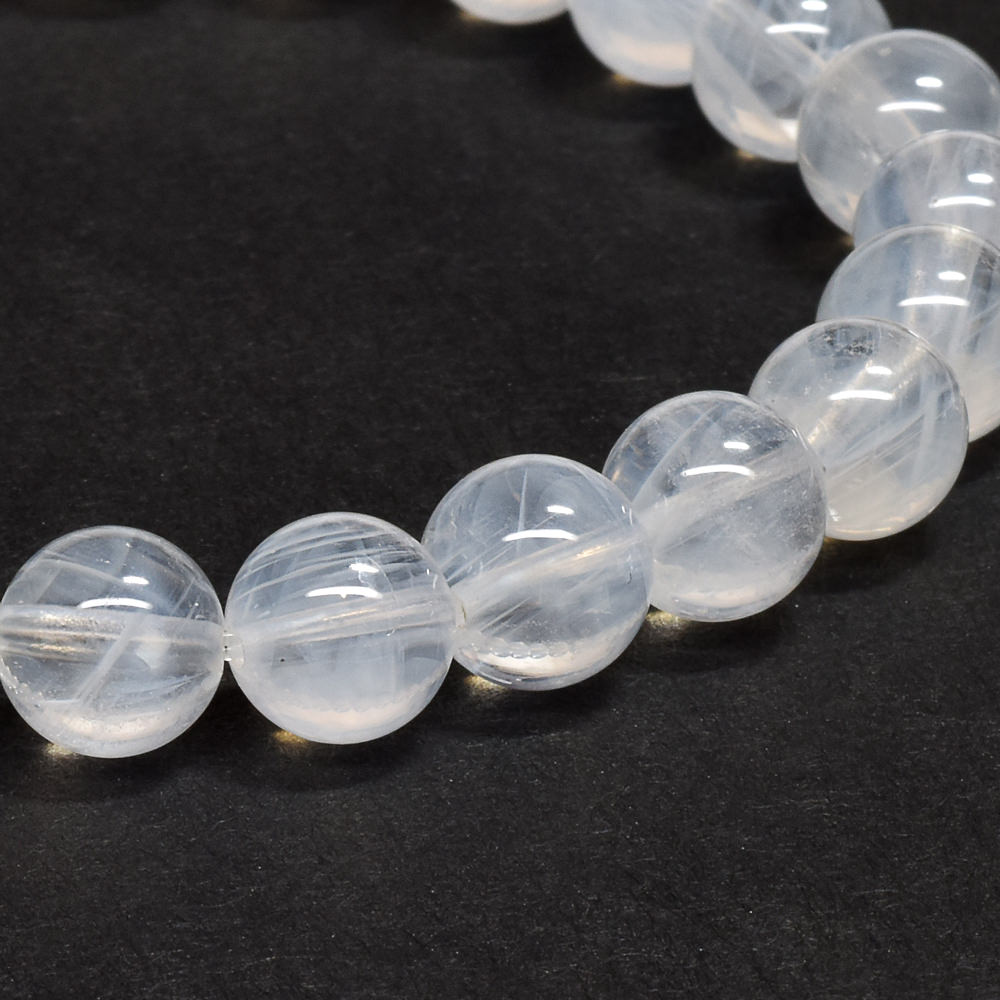 エンジェルフェザークォーツ ブレスレット 7.5mm #RG047