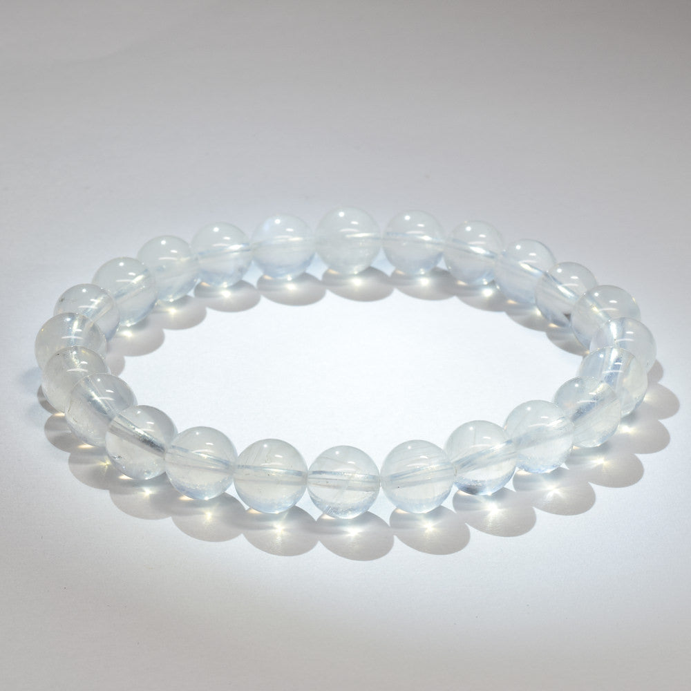 エンジェルフェザークォーツ ブレスレット 7.5mm #RG047