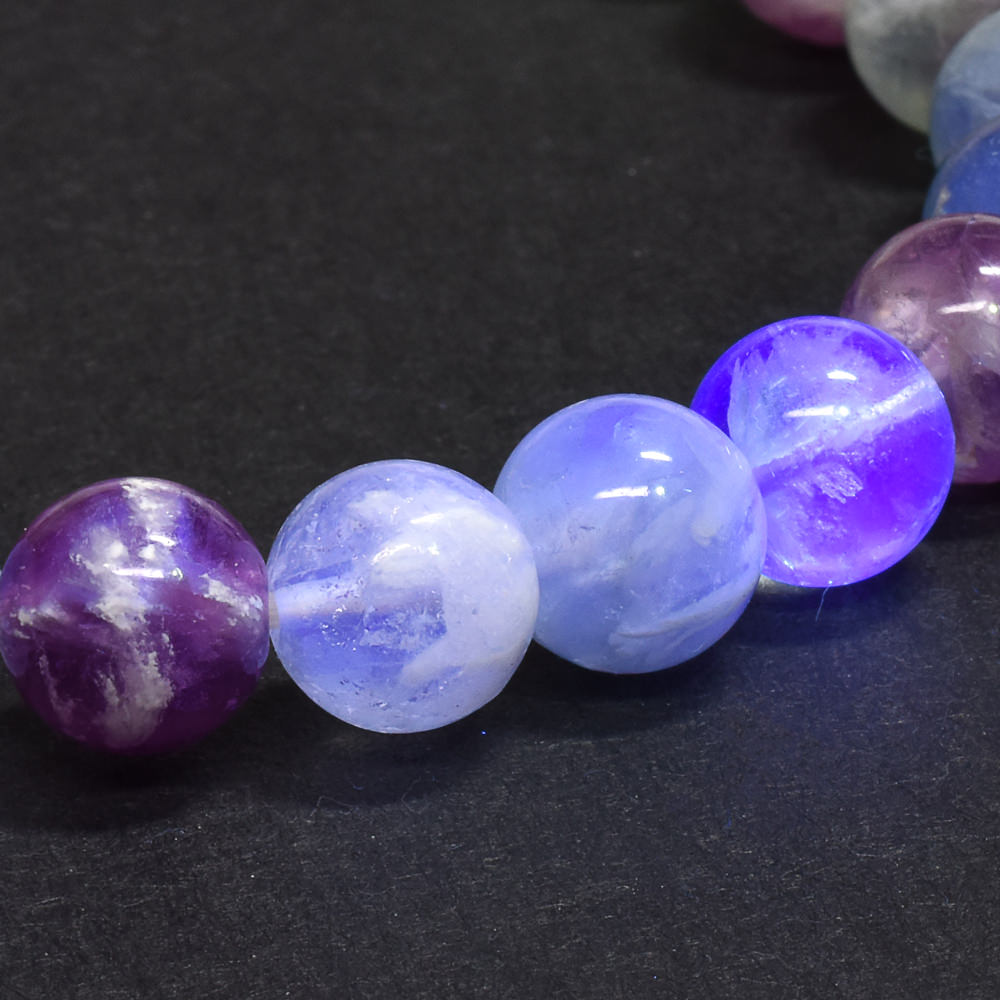 エンジェルフェザーフローライト ブレスレット 8.5mm #RG094