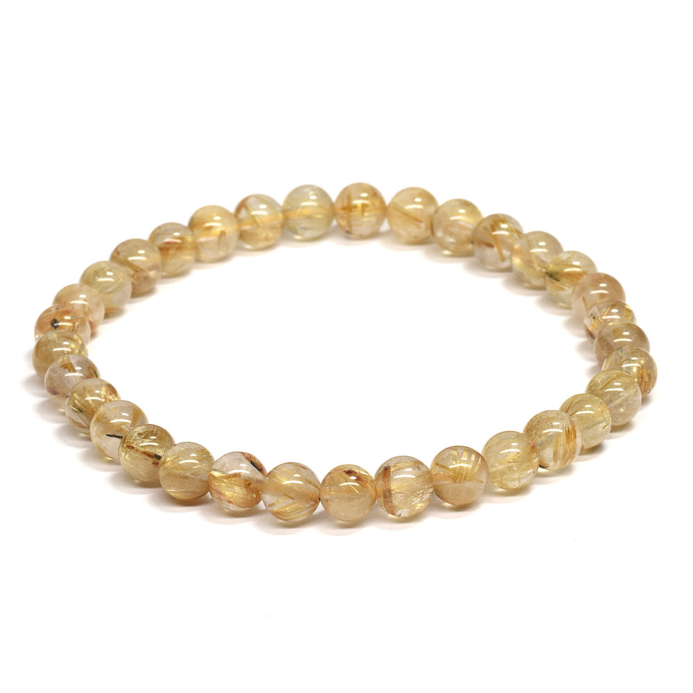 ルチルクォーツ ブレスレット 5.5mm #RG237