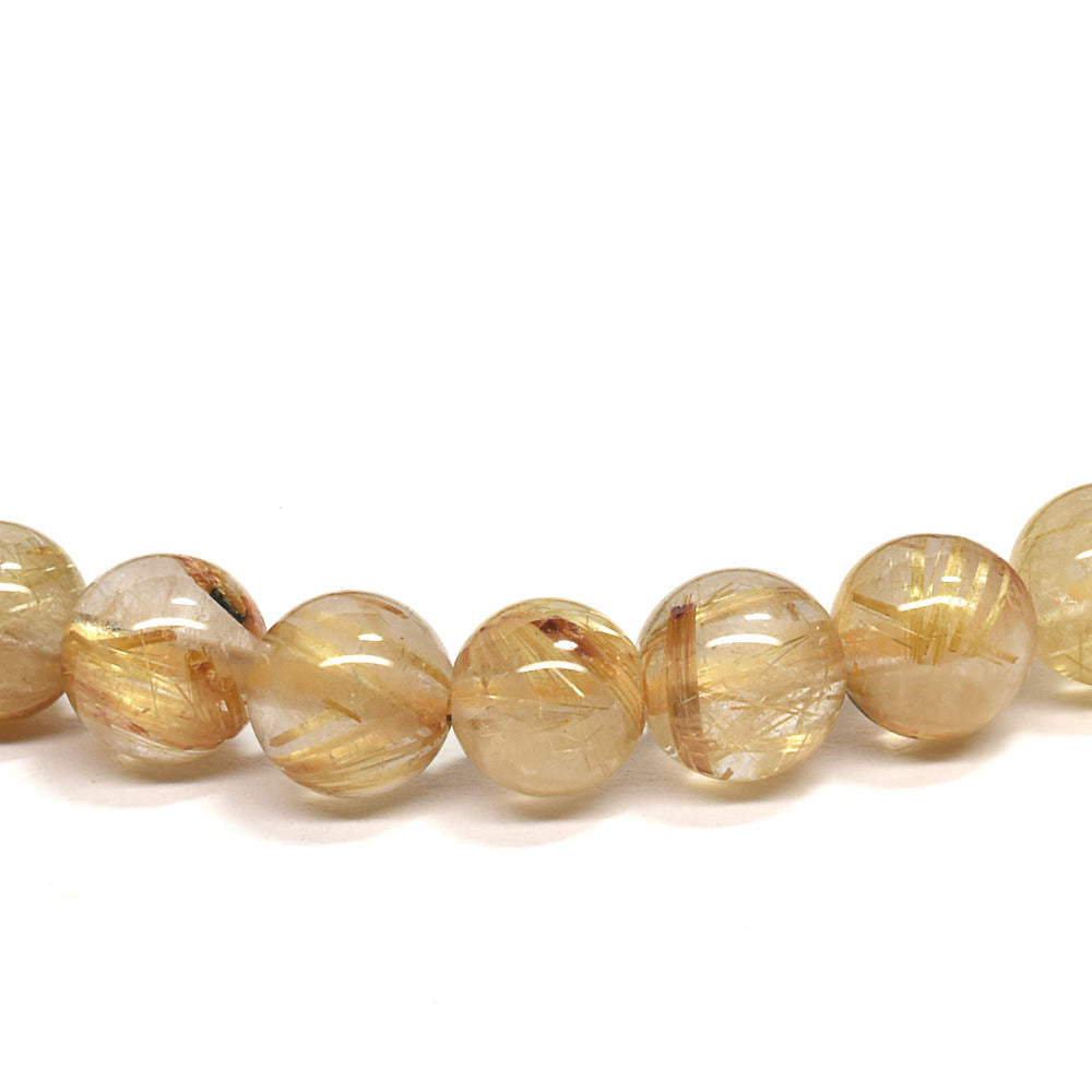 ルチルクォーツ ブレスレット 5.5mm #RG237