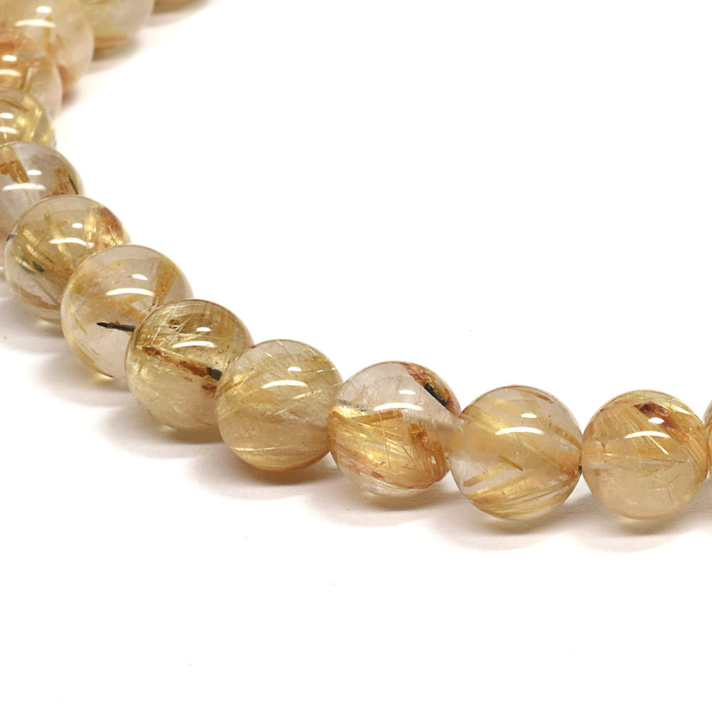 ルチルクォーツ ブレスレット 5.5mm #RG237