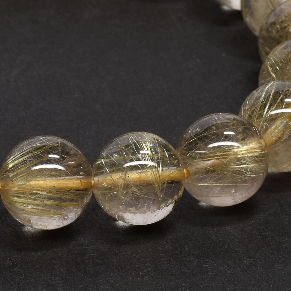 ルチルクォーツ ブレスレット 10mm #RG248