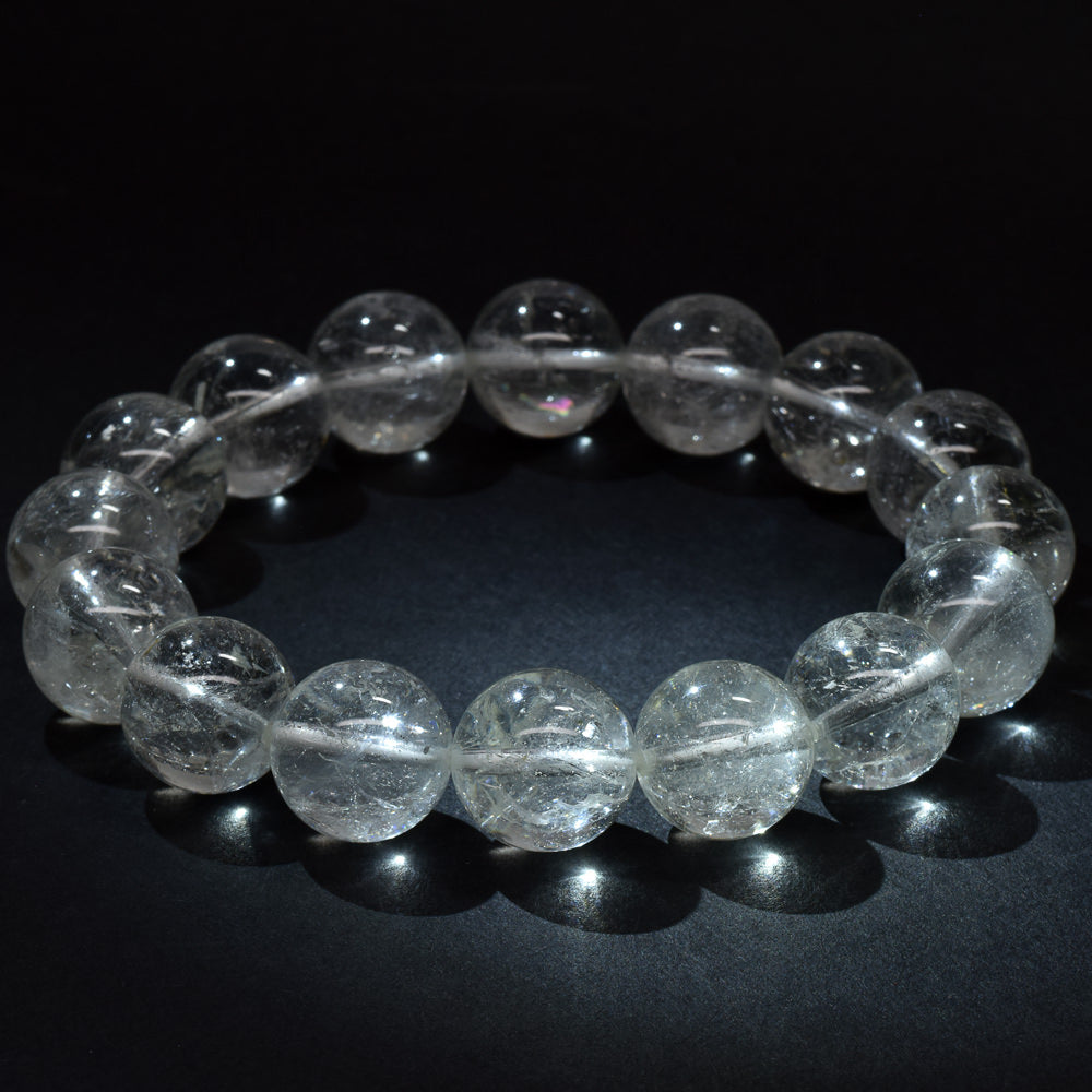 非加熱ヒマラヤベリル ブレスレット 13mm #RG318