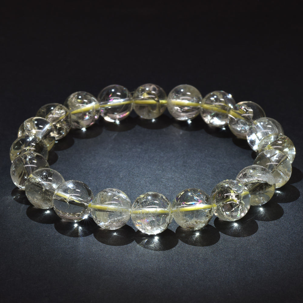 アイリスレモンクォーツ ブレスレット 10mm #RH020