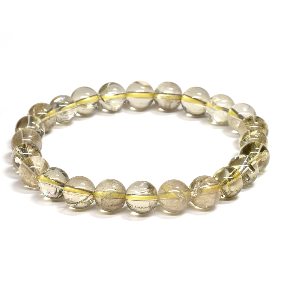 アイリスレモンクォーツ ブレスレット 8.5mm #RH022