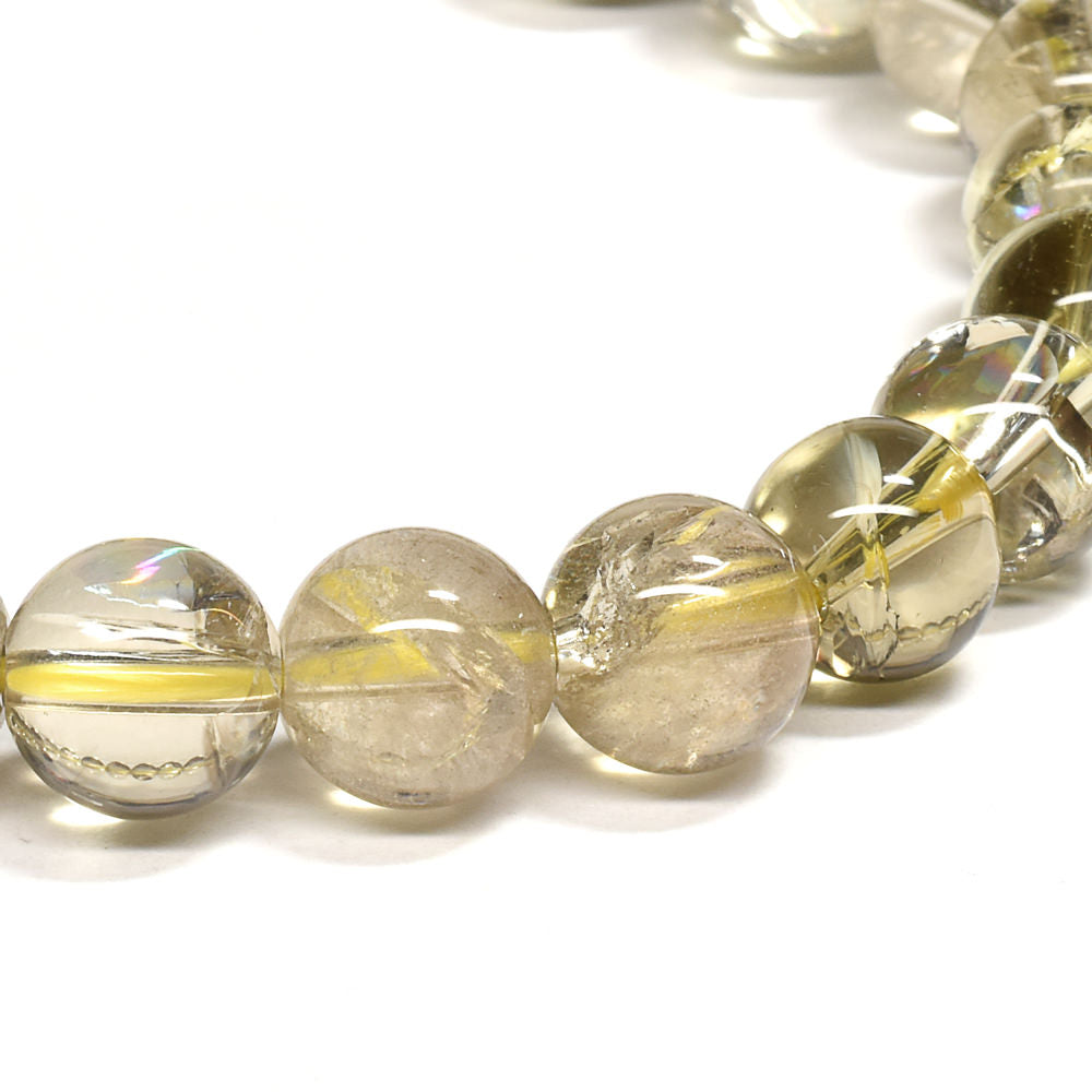 アイリスレモンクォーツ ブレスレット 8.5mm #RH022